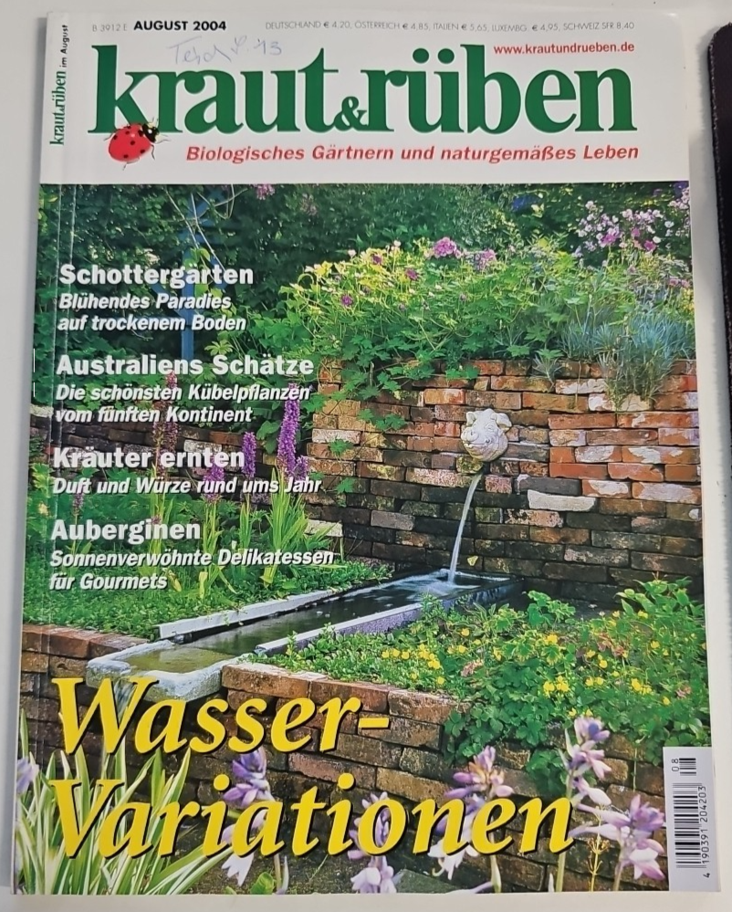 EB3534 Kraut und Rüben, 08/2004, biologisches Gärtnern und naturgemäßes Leben0