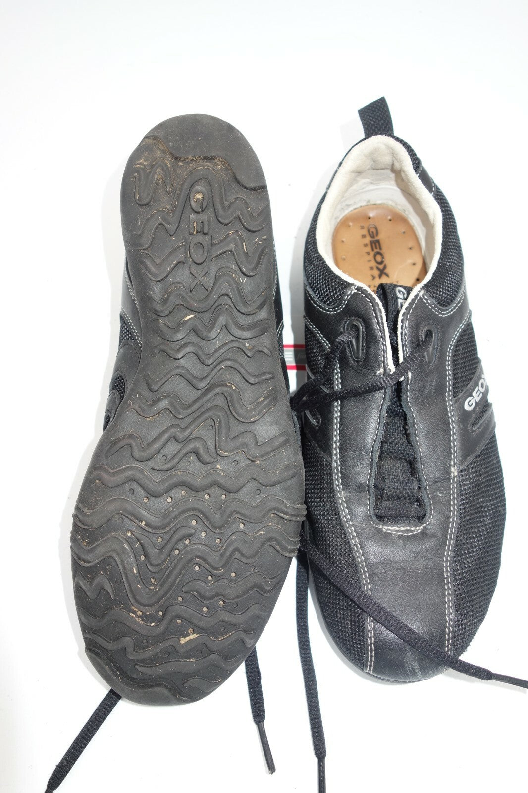 ES0292 Damen Sneaker von Geox, schwarz, 385