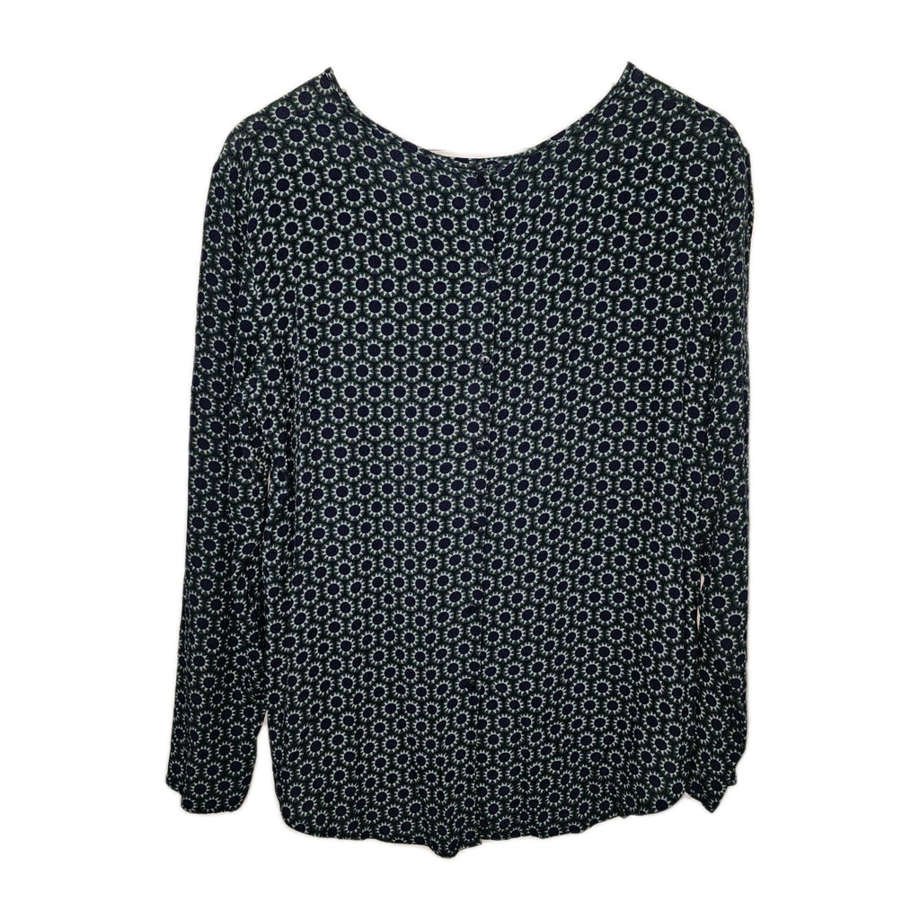 EK8656 Damen Bluse von H&M, blau-grün, Gr.402