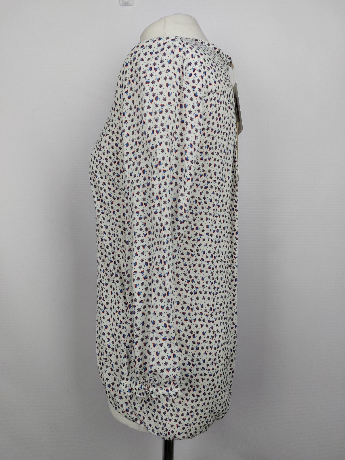 EK0922 Damen Bluse von Esprit, weiß mit Blümchen, Gr. XS4