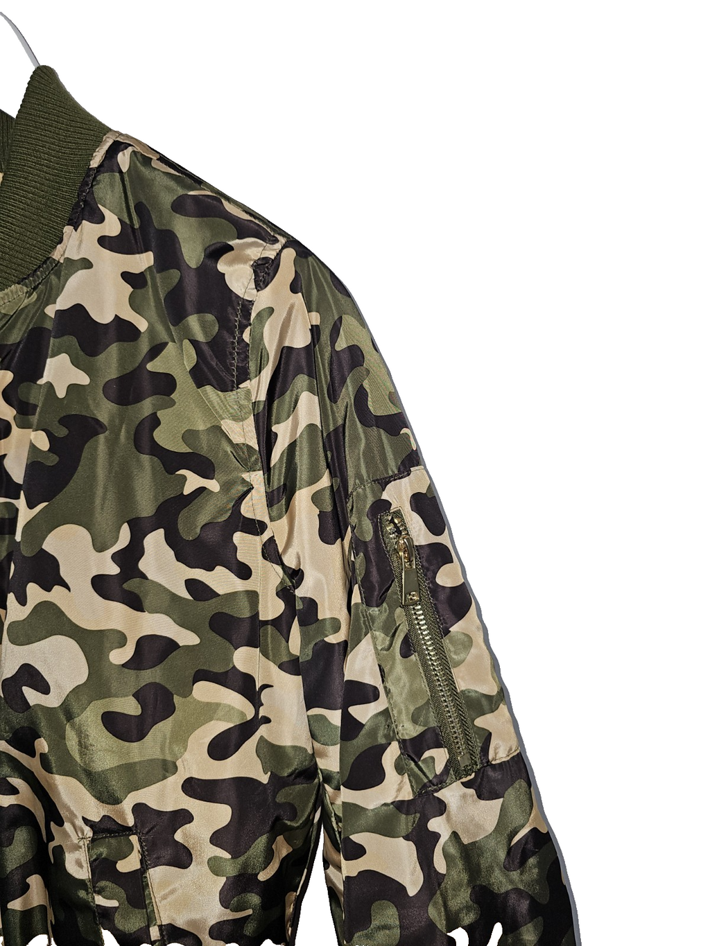 EK7945 Damen Jacke von Best Emilie, grün-braun, Gr.M2