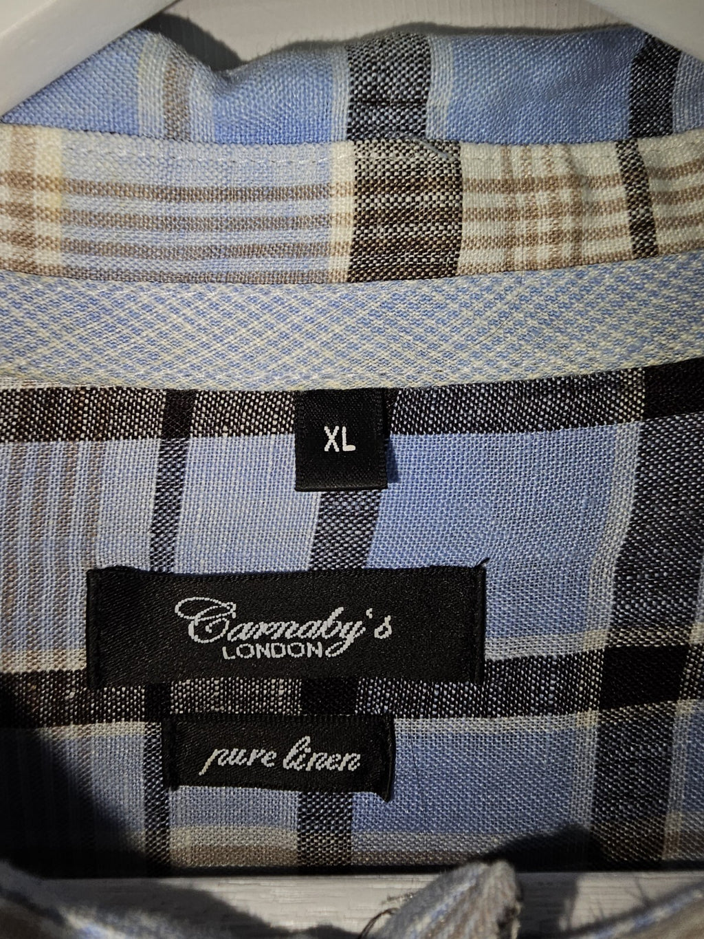 EK4236 Damen Bluse von Garnabys London, Blau, Gr.XL1