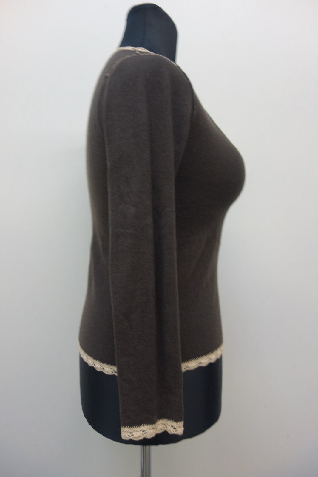 EK0756 Damen Strickjacke von New Scotland, braun3