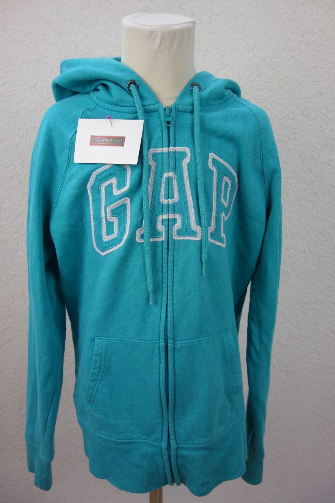 EK3990 Damen Sweatjacke von Gap, türkis, Gr. XS0