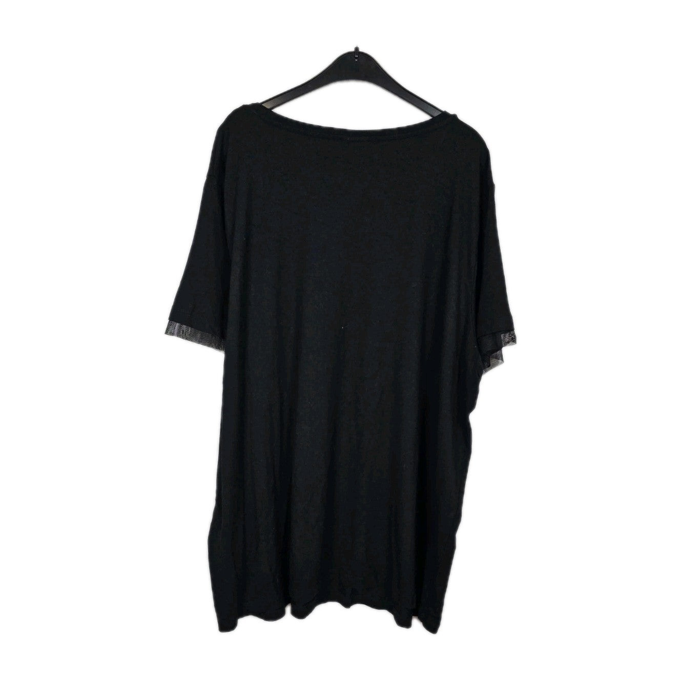 EK10604 Damen T-Shirt von Laura Torelli, Schwarz, Gr. 482