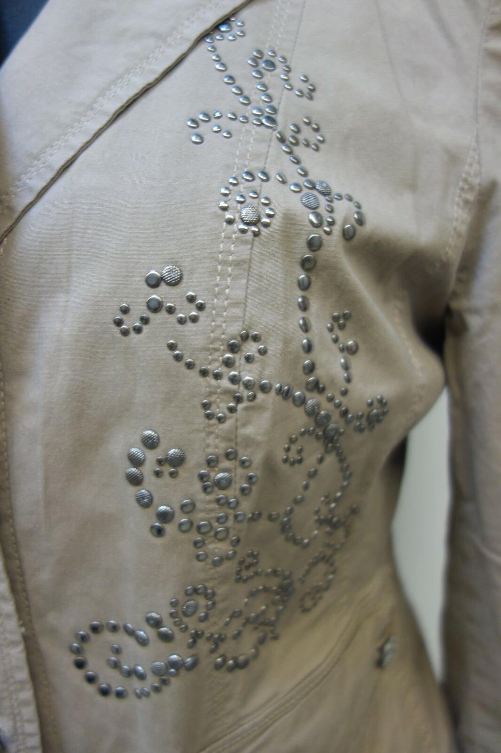 EK1014 Damen Jacke von Steilmann, graubraun, Gr. 442