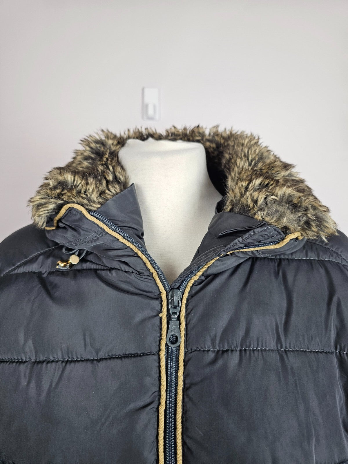 EK2103 Damen winterjacke von Peggy-Ho, Grau, Gr.:M1