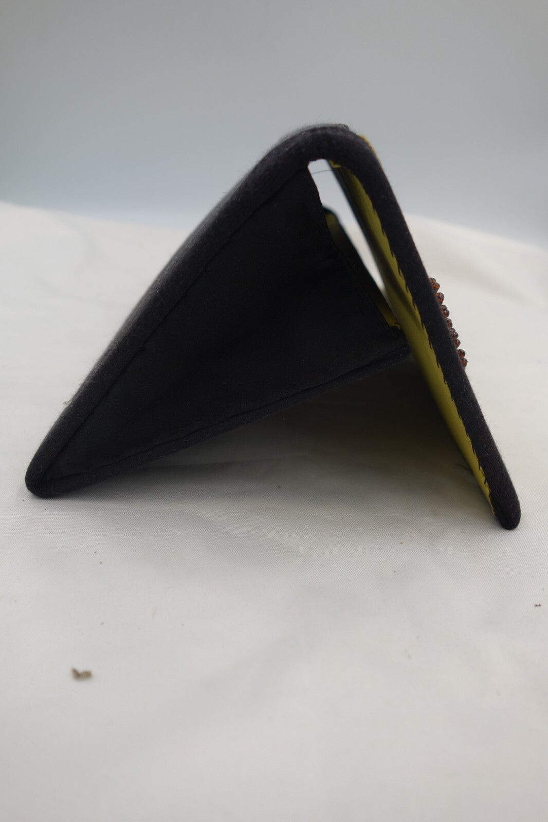 ES0178 Clutch, schwarz mit Aufschrift2