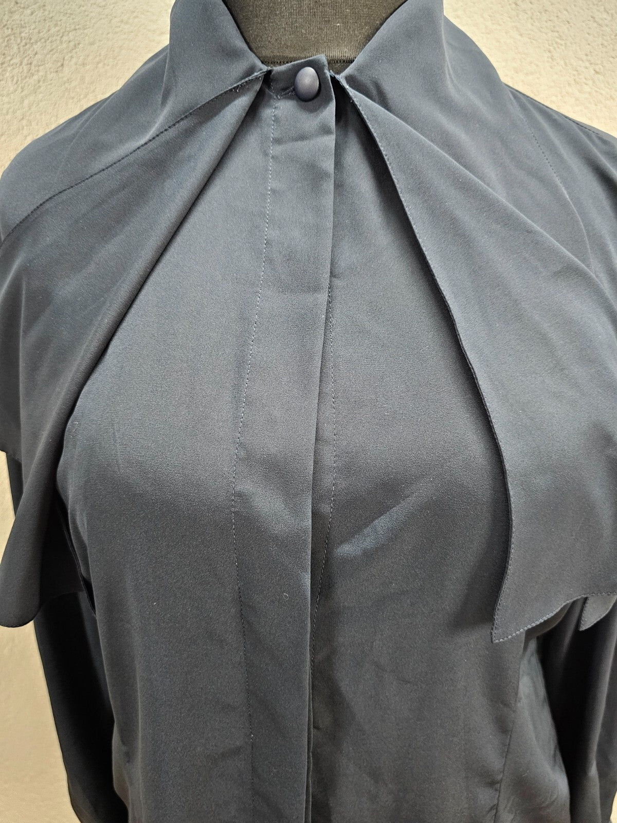 EK5993 Damen Bluse von Solange Mondor, dunkelblau, Gr.442