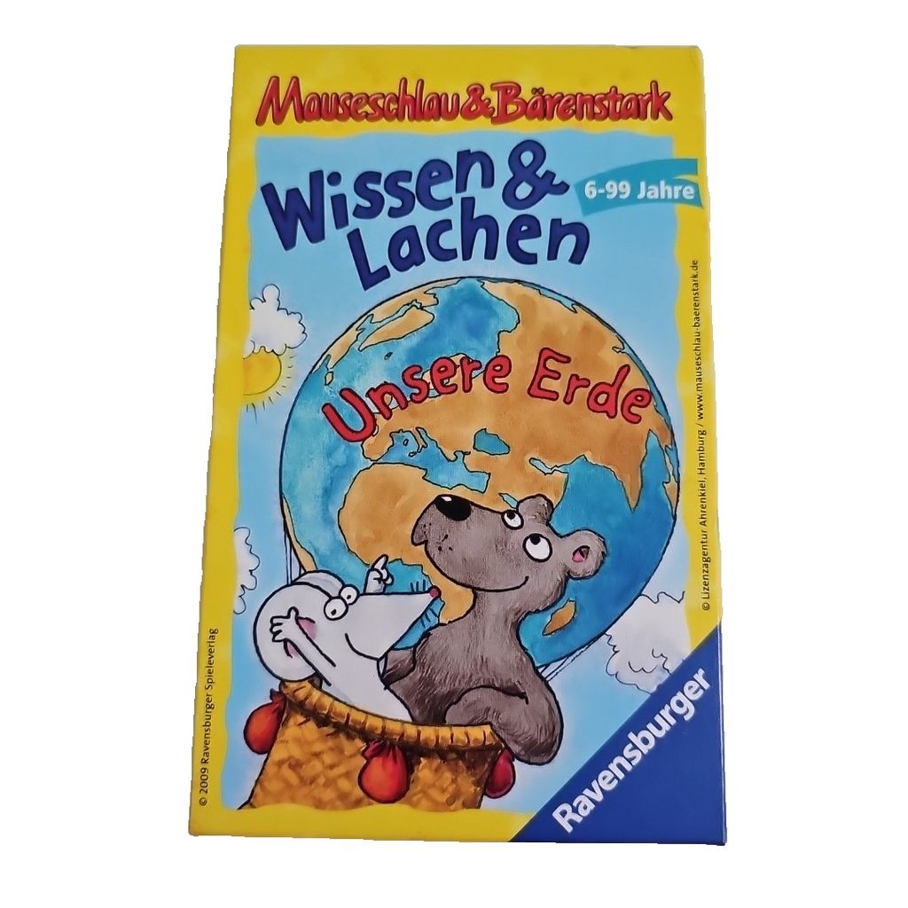 EB2581 Ravensburger Wissen & Lachen - Unsere Erde Quizspiel / Vollständig0