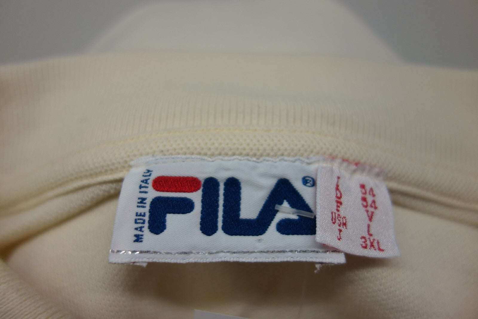 EK0402 Herren Polo von Fila, creme, gr. 545