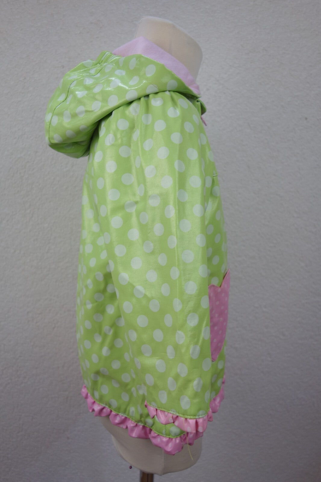 EK4184 Mädchen Regenjacke von LondonFog. , grün, Gr.86/922