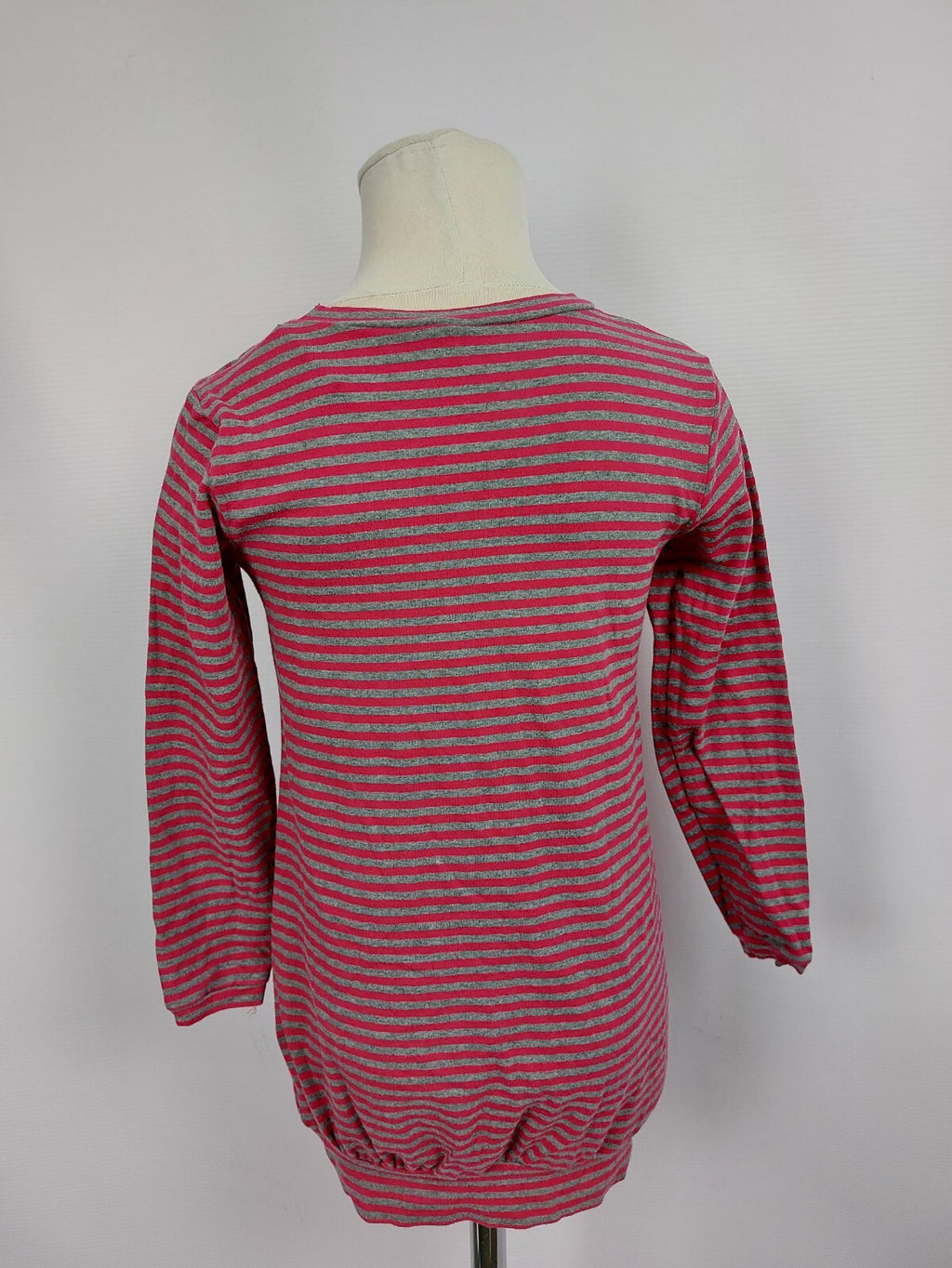 EK4517 Mädchen Pulloverkleid von United Colors of Benetton, pink/grau, Gr. 1103