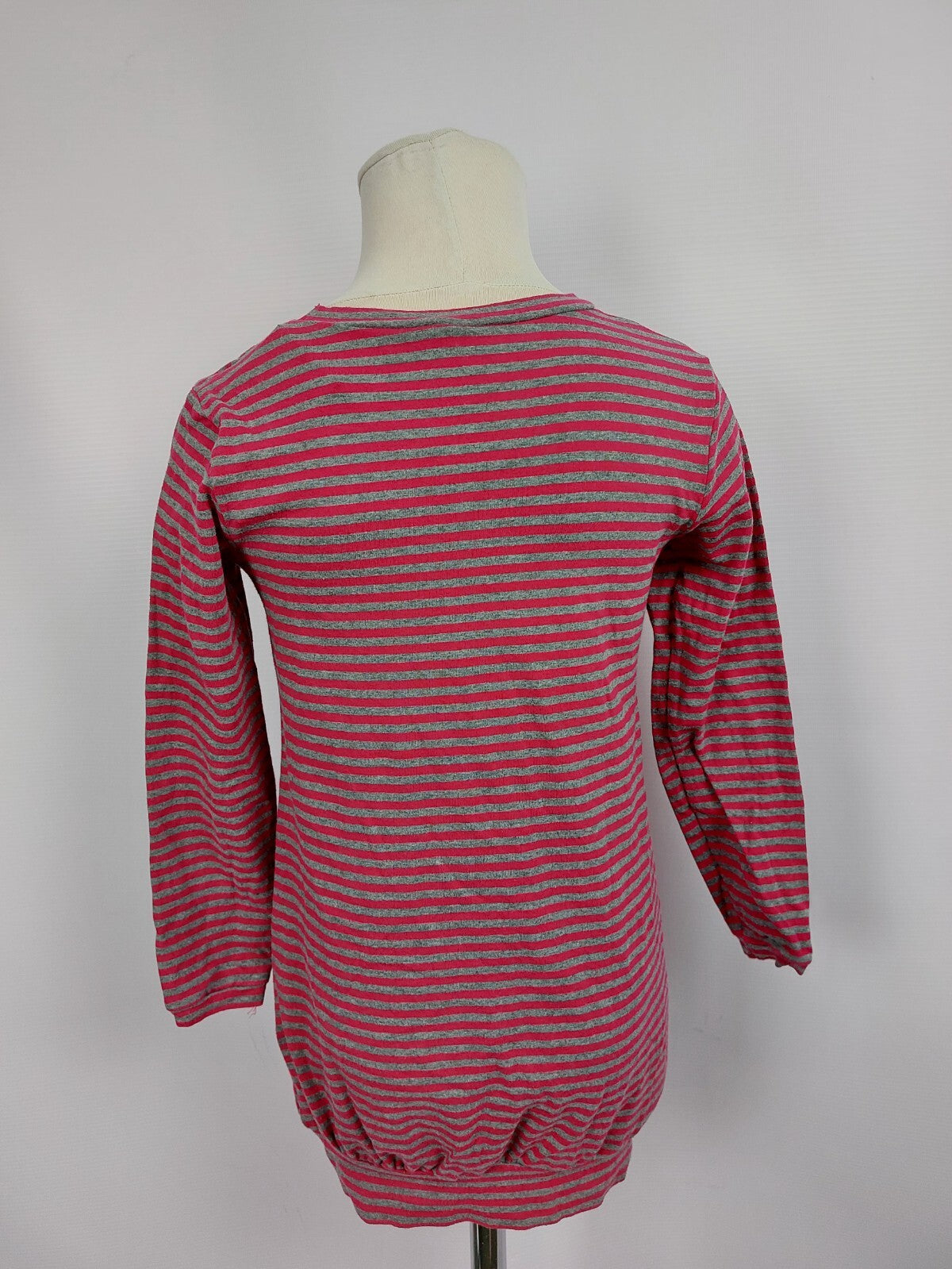 EK4517 Mädchen Pulloverkleid von United Colors of Benetton, pink/grau, Gr. 1103