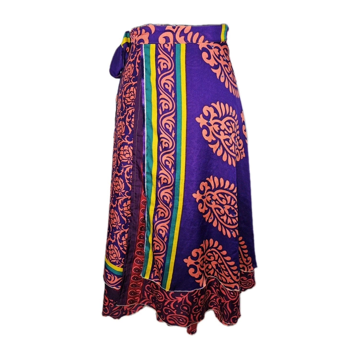 EK6571 Damen Rock- Wickelrock, Mehrfarbig, Einheitsgröße2