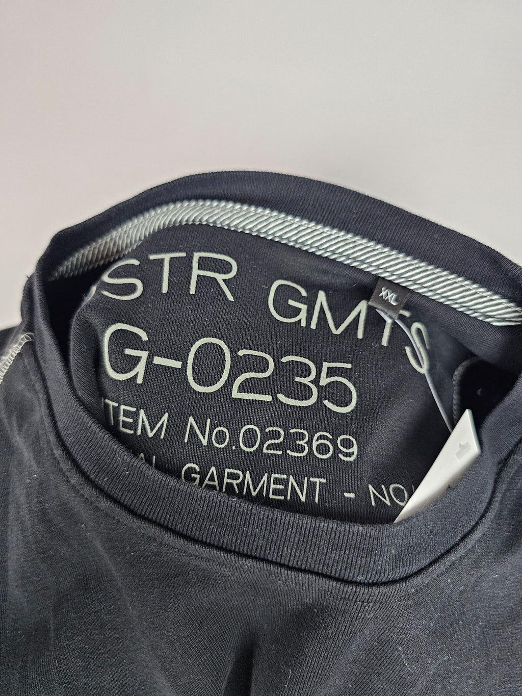 EK5579 Herren T-Shirt von DSTR GMTS, schwarz, Gr. 2XL5