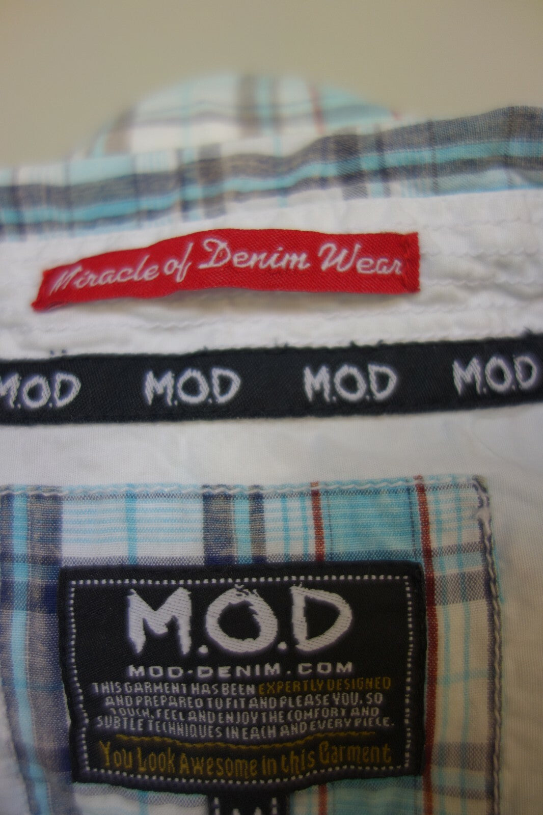 EK1057 Herren Hemd von M.O.D. Gr. M6