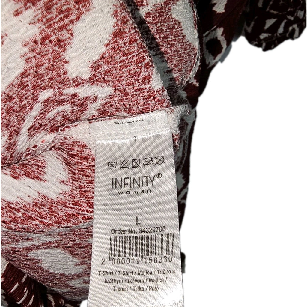 EK11229 Damen Bluse von Infinity, Rot, Gr. L2