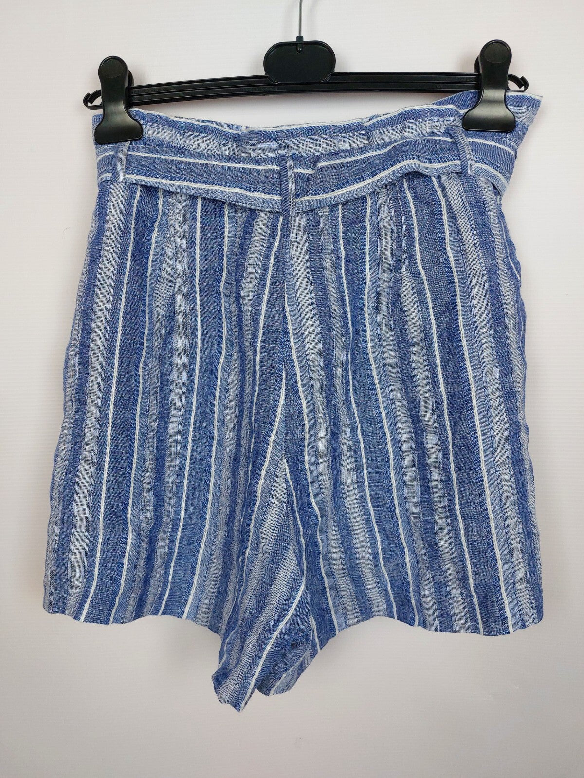 EK4233 Damen Shorts von H&M, gestreift, blau/weiß, Gr. 441