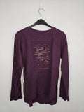 EK2362 Damen Sweatshirt von S.Oliver, Weinrot, Gr. XL0