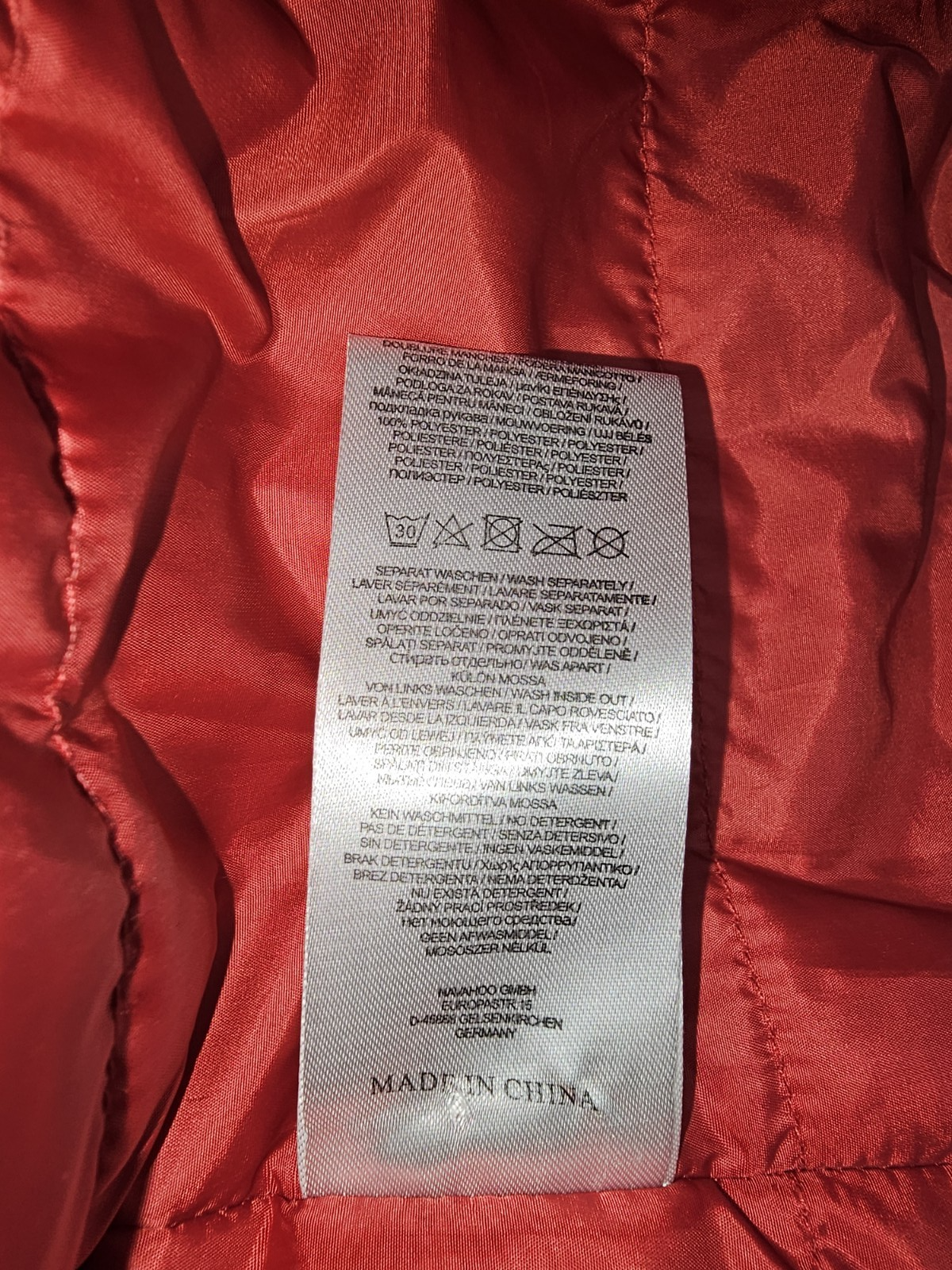 EK4264 Damen Jacke von Navahoo, rot, Gr.S9
