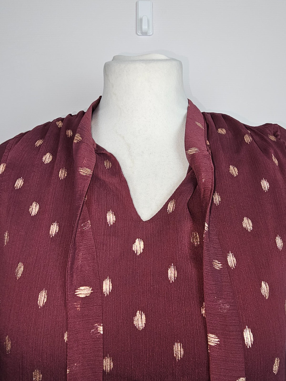 EK1756 Damen Bluse von Vero Moda, rot, Gr.XS2