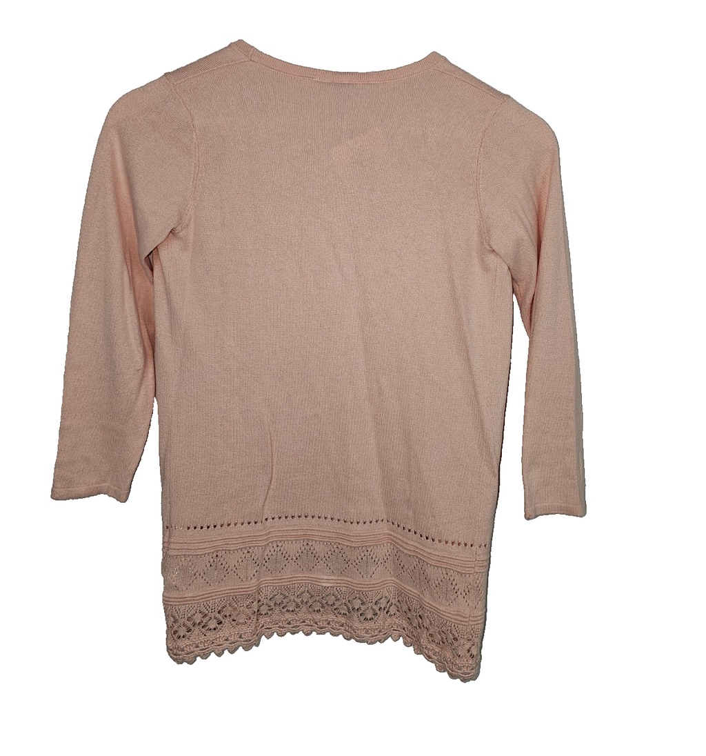 EK8247 Damen Cardigan von Friboo, Rosa, Gr. 122/1285