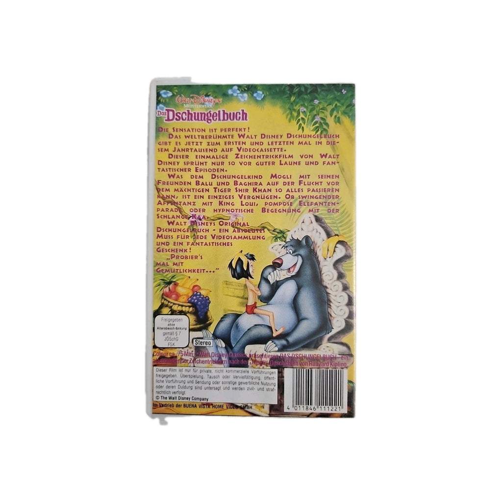 EB4239 VHS - DAS DSCHUNGELBUCH - Walt Disneys Meisterwerke - Video Kassette2