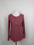 EK0302 Damen Shirt von Hunkemöller, lila/pink, Gr.L0