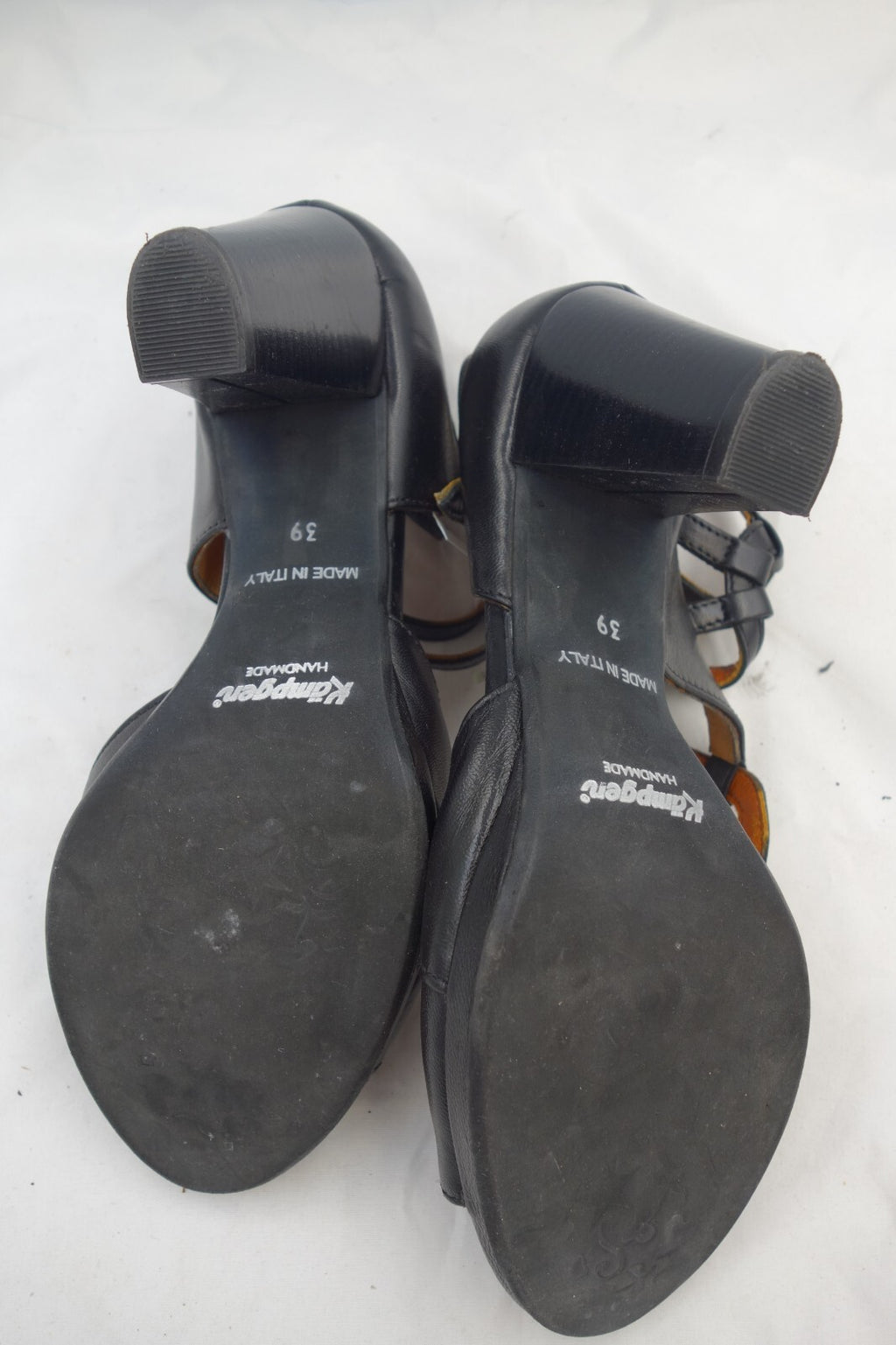 ES0482 Damen Sandalen von Kämpgen, schwarz, Gr. 395