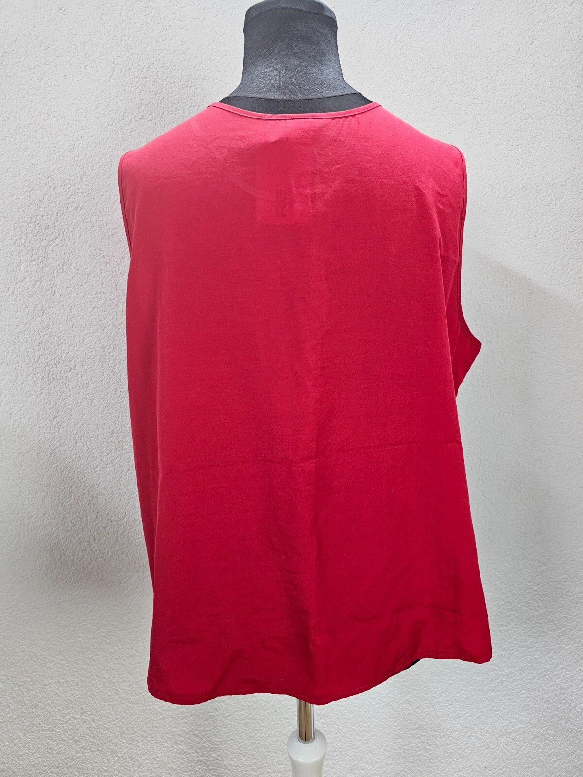 EK5115 Damen ärmelloses Shirt, rot, Gr. 503