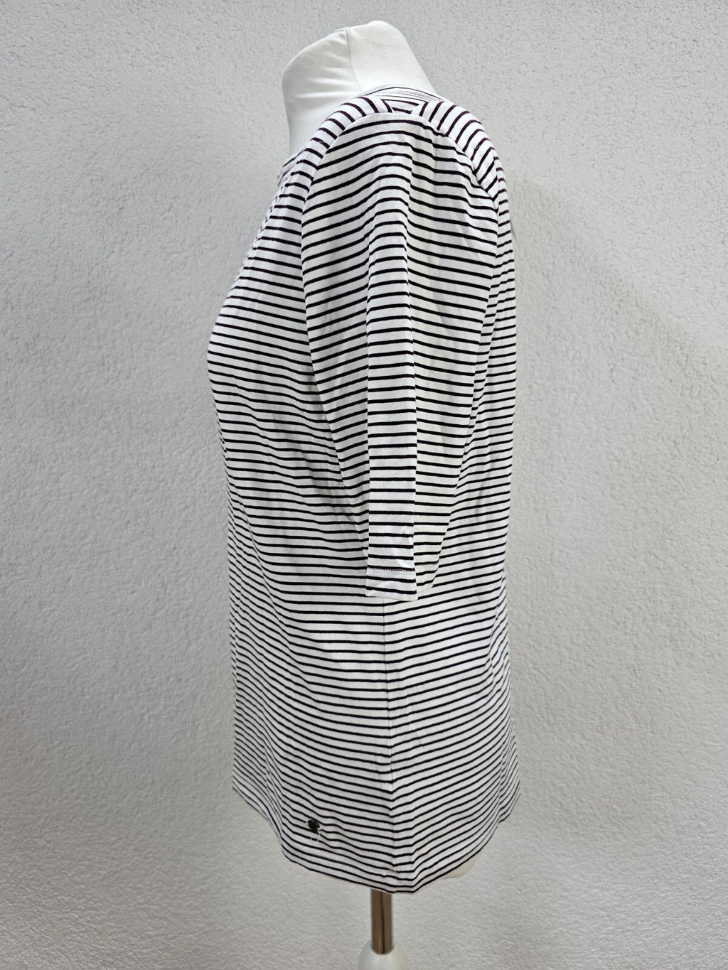 EK5762 Damen Shirt von Essentials, braun/weiß gestreift, Gr. 38/403