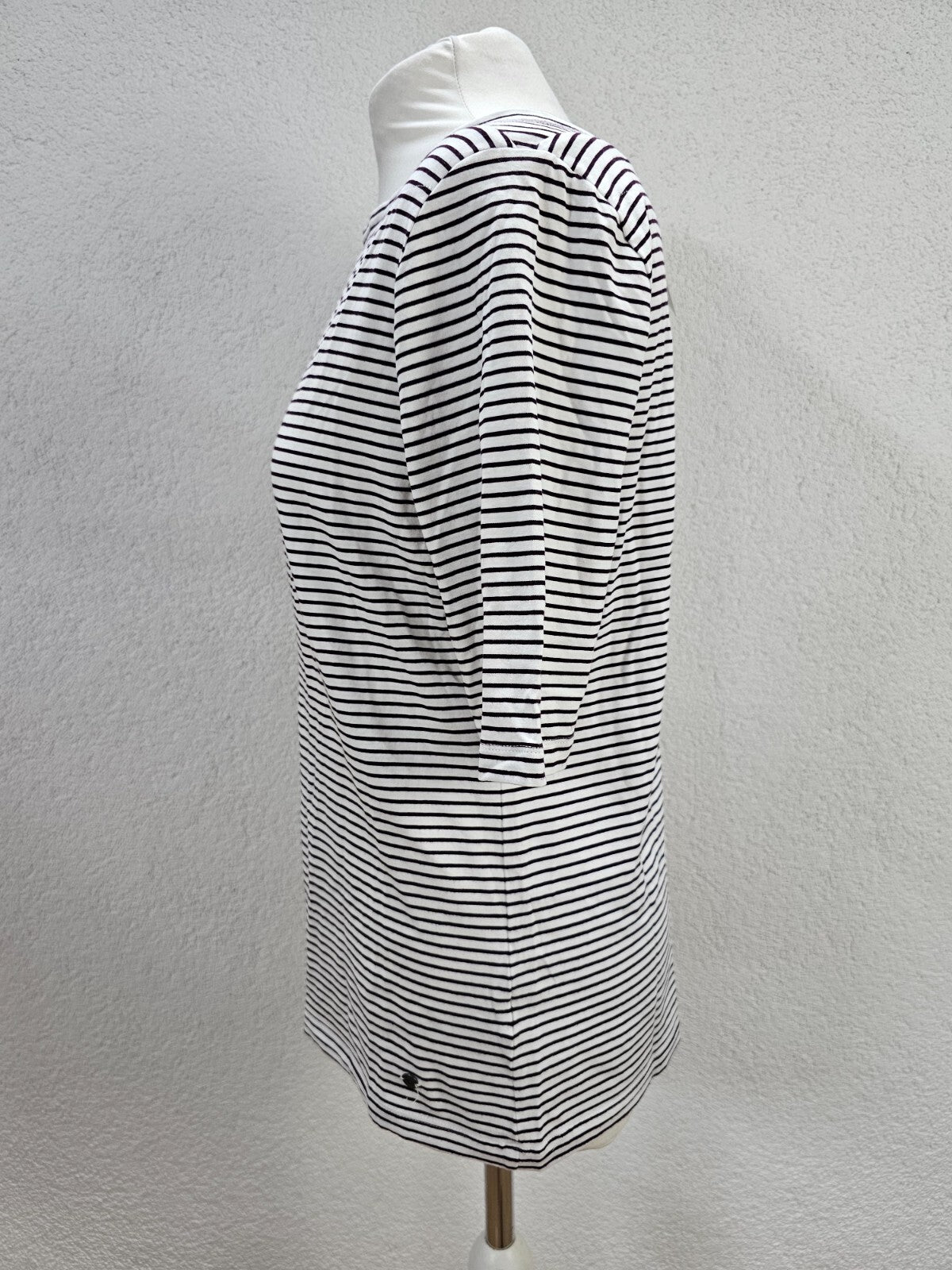 EK5762 Damen Shirt von Essentials, braun/weiß gestreift, Gr. 38/403