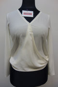 EK3582 Damen Langarmshirt von Only, Ivory, Gr. S0