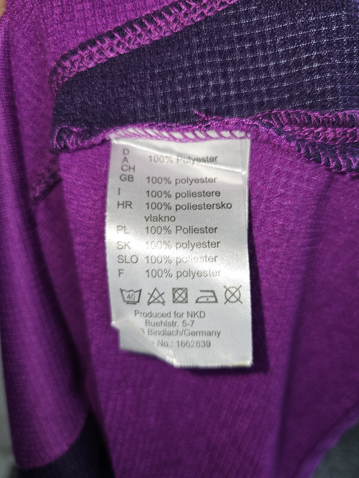 EK6214 Damen Sport   Langarmshirt von Sports, lila, Gr.M3