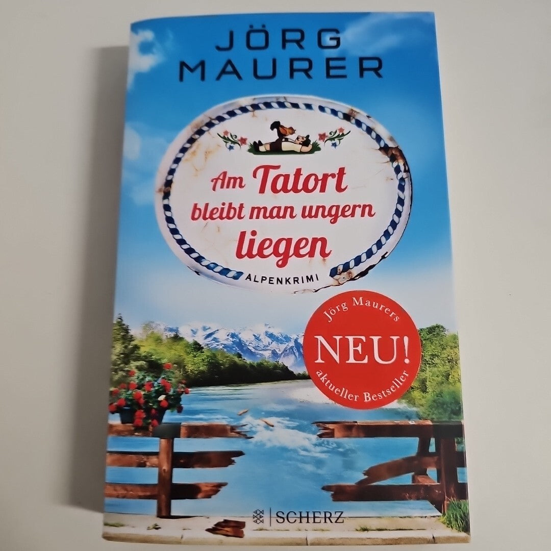 EB2234 Am Tatort bleibt man ungern liegen von Jörg Maurer (2019, Taschenbuch)0