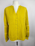 EK5051 Damen Bluse von White Stuff, senfgelb, Gr. 380