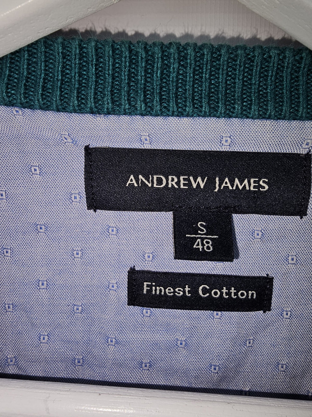 EK8176 Herren Pullover von Andrew James, Dunkelgrün, Gr. S/481