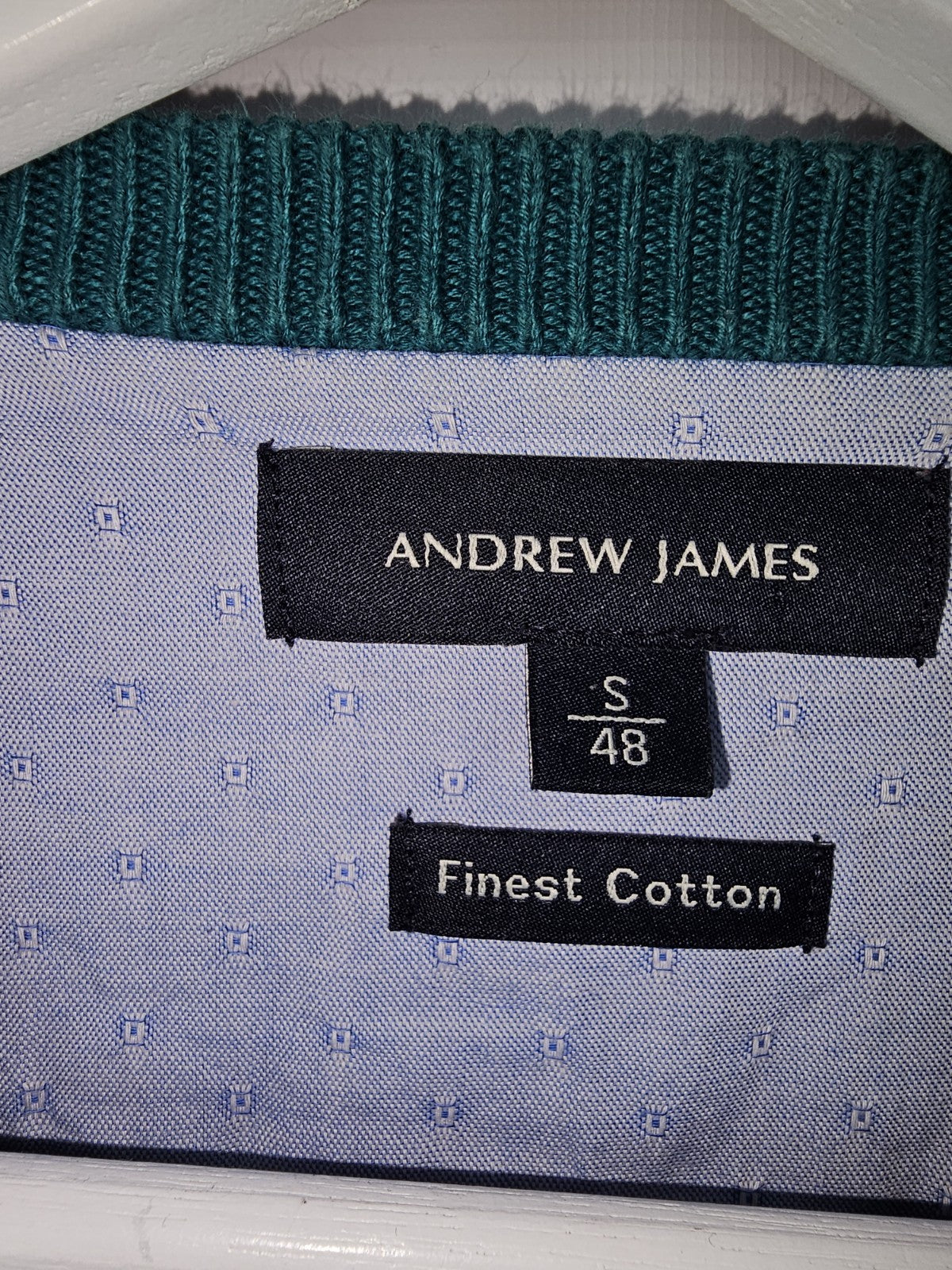 EK8176 Herren Pullover von Andrew James, Dunkelgrün, Gr. S/481