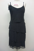 EK1740 Damen Kleid von Qiero, schwarz, Gr. 400