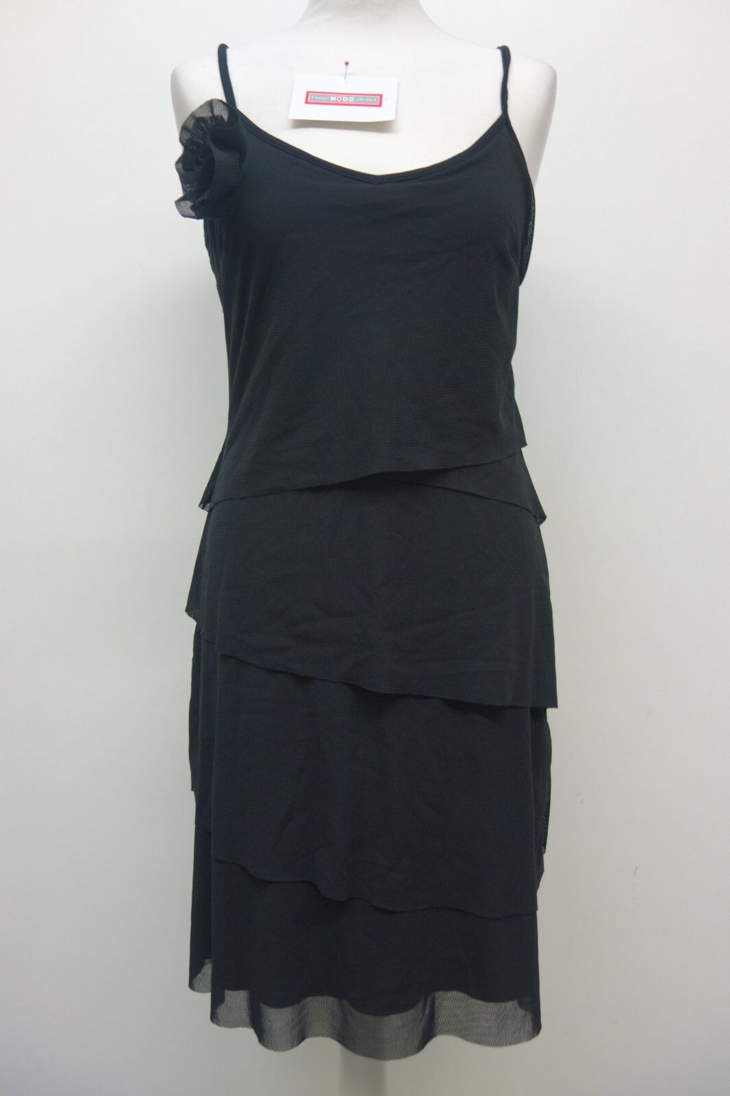 EK1740 Damen Kleid von Qiero, schwarz, Gr. 400