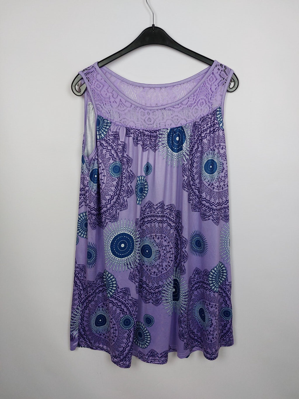 EK2313 Damen Kleid, lila, Gr. 2XL0