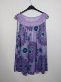 EK2313 Damen Kleid, lila, Gr. 2XL0