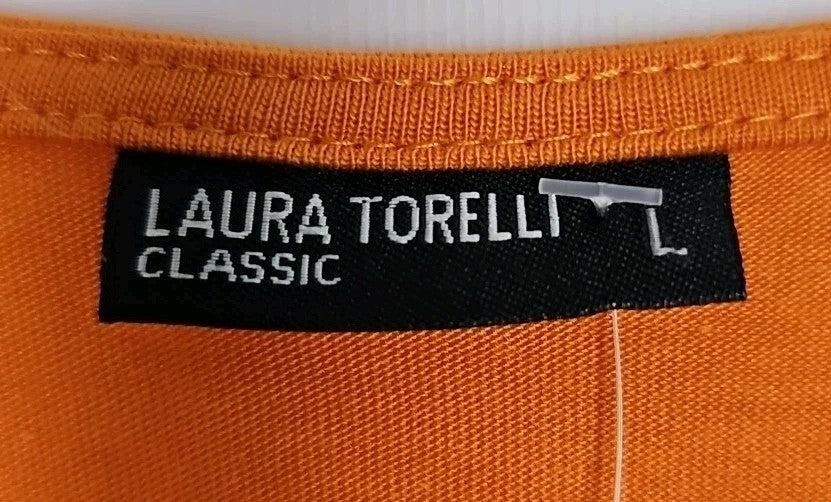 EK9782 Damen T-Shirt Laura Torella Gr.L Orange1