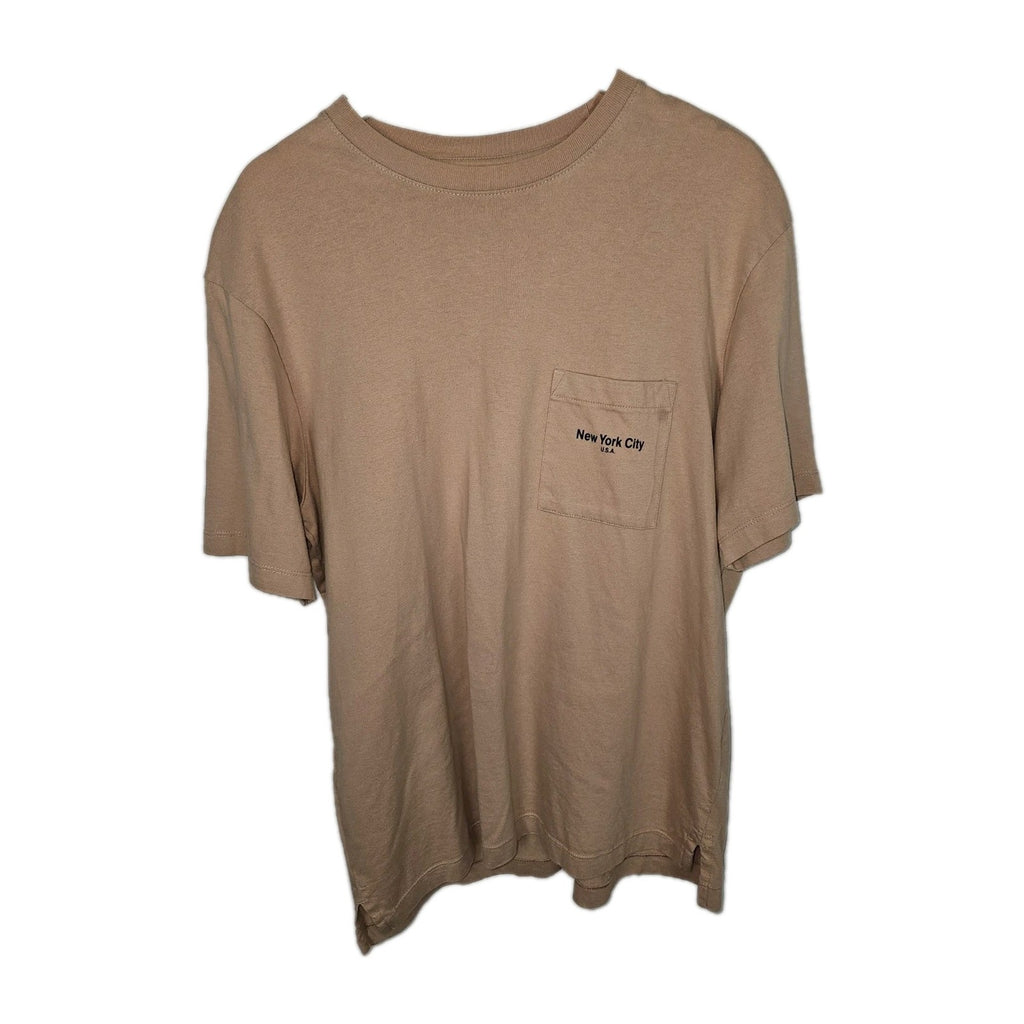 EK3188 Herren T-Shirt von H&M, braun, Gr.L0