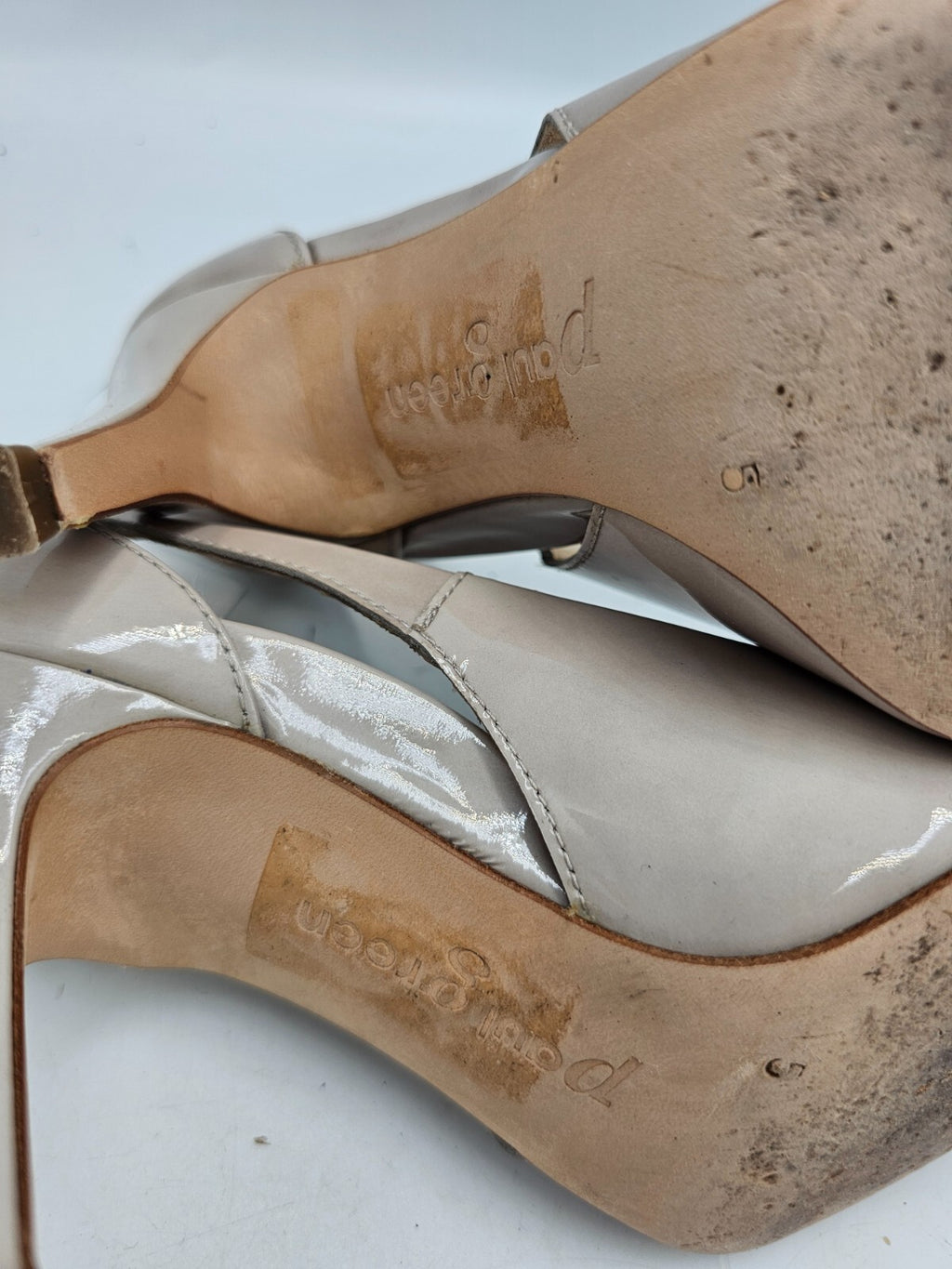 ES0089 Damen Pumps von Paul Green, grau, Gr. 37,5 (5)8