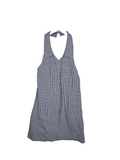 EK 574 Kleid Kookai Karriert Blau Weiss Gr 40 0