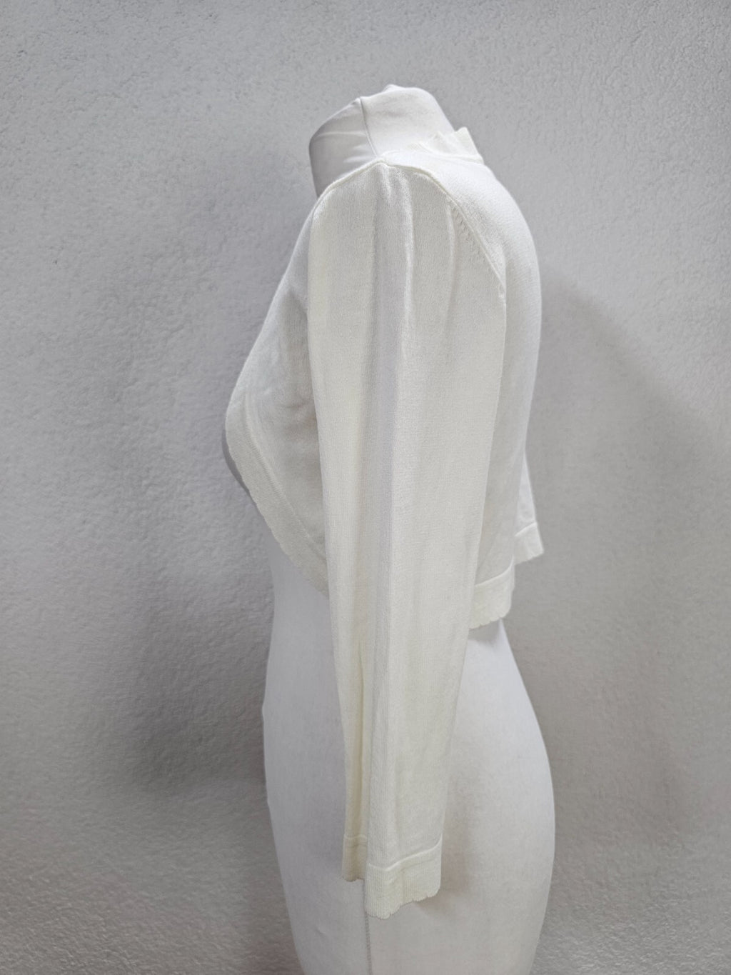 EK6271 Damen Strickjacke von Marie Lund, weiß, Gr.421