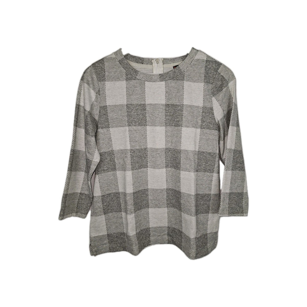 EK10071 Damen Pullover Street One Gr.36 Grau Karriert0