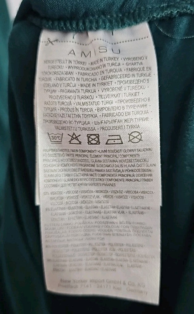 EK9548 Damen Kleid Amisu Gr.38 Grün2